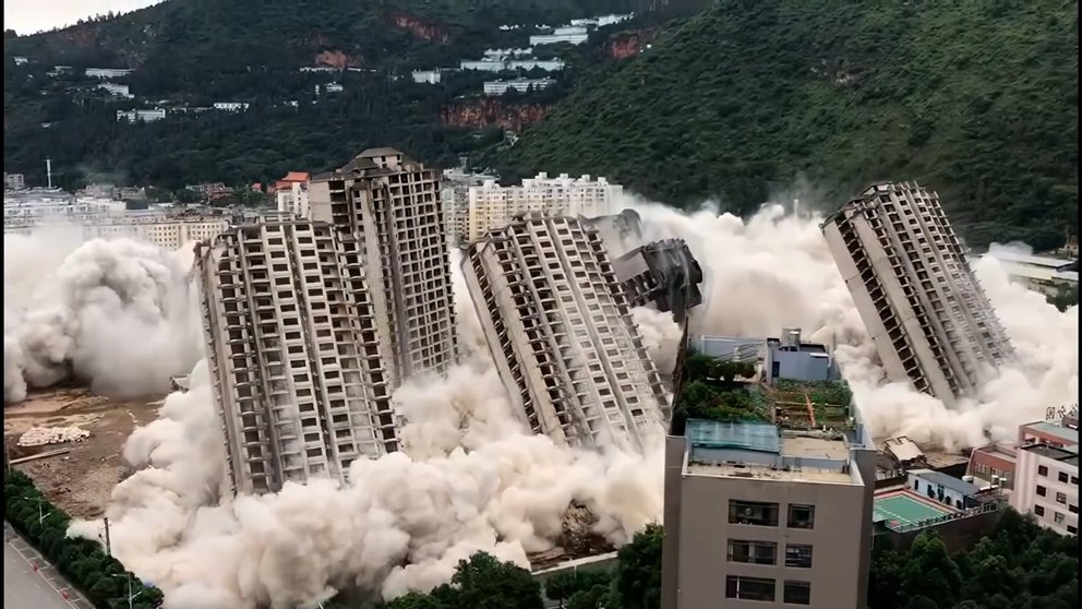 demolicion china
