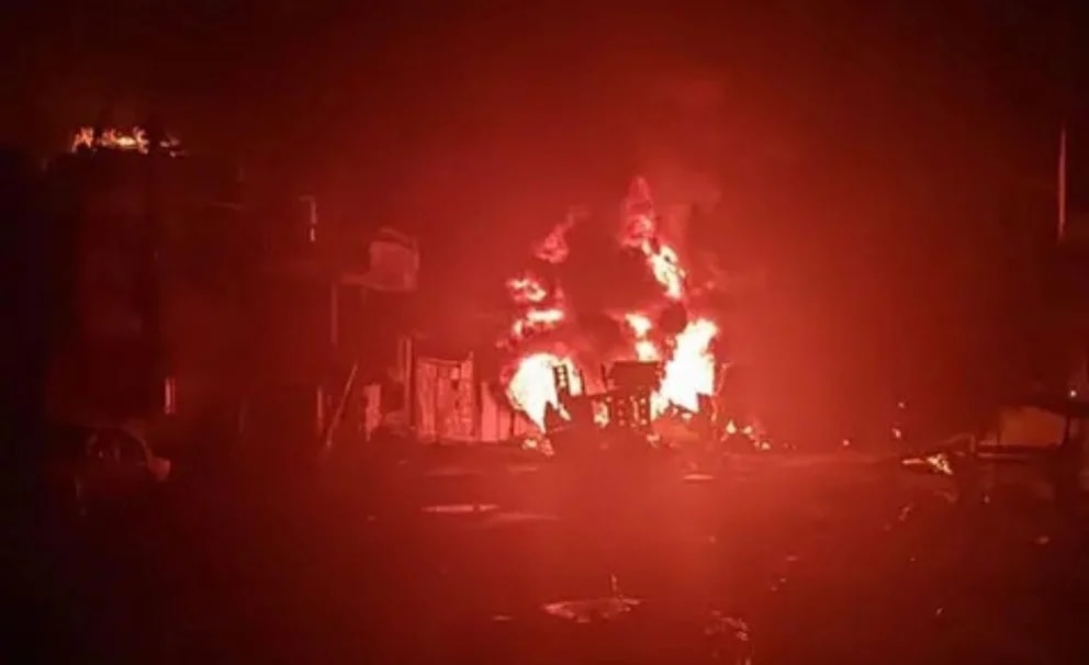 explosión camión haití