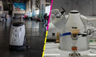 Robots café olímpicos