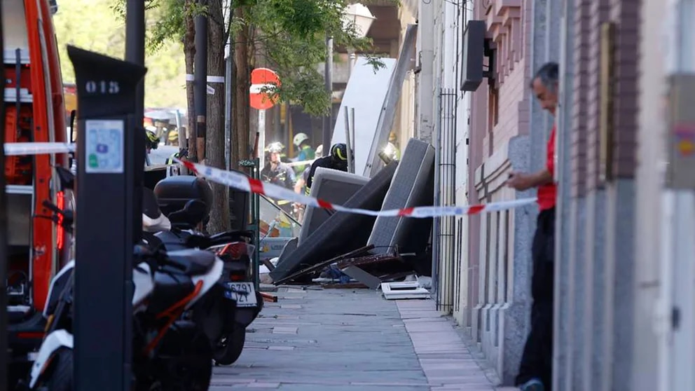 explosión edificio madrid