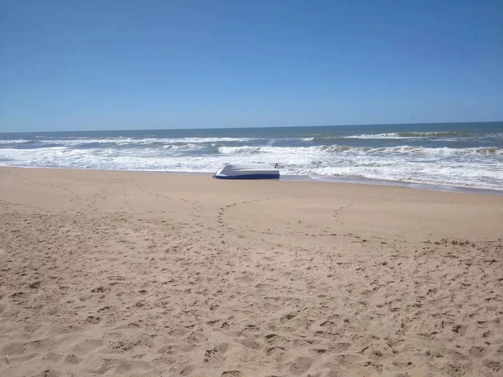 pierna playa Uruguay