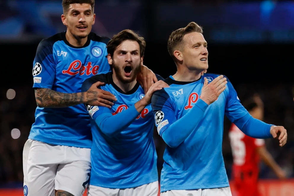 Napoli cuartos Champions