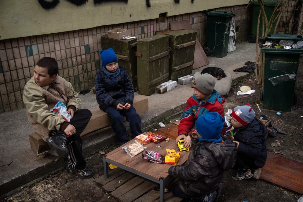 niños ucrania Crimea rusia
